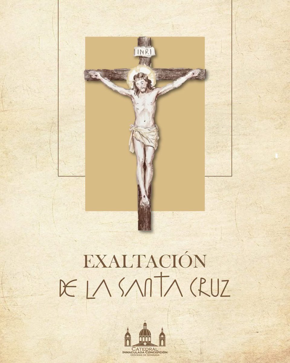 catedraldiocgra's tweet photo. Nos gloriamos en la Cruz de nuestro Señor Jesucristo, porque en ella está nuestra salvación, vida y resurrección.

#CatedralDiocGranada #CaminandoJuntosDiocGranada https://t.co/MSeeAhu6nE