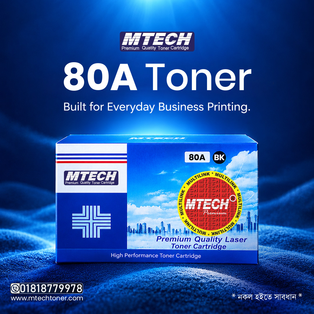 TonerMtech's tweet photo. Reliable printing for everyday business needs. 🖨️

MTECH 80A Toner is a premium-quality compatible toner cartridge built for consistent everyday printing.

📞 01818779978
🌐 https://t.co/krfU0AZTwa

#80AToner #MTECHToner #TonerCartridge https://t.co/OrAiD3SEXF