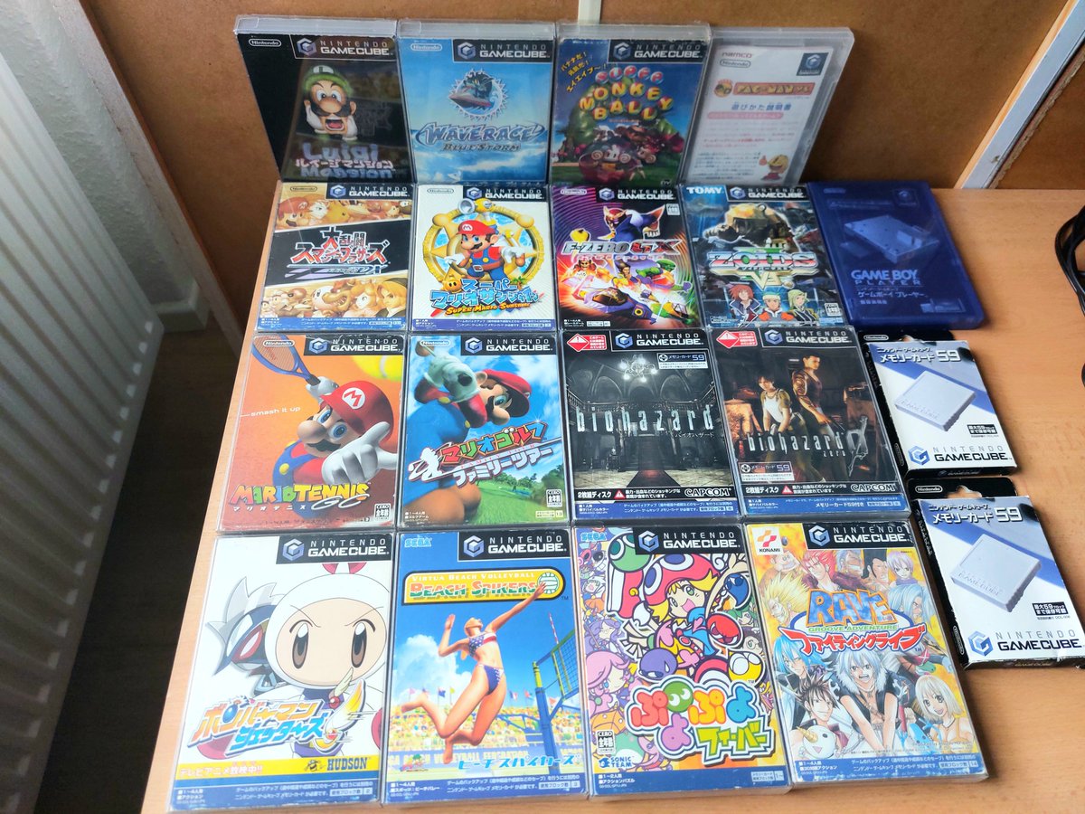 nuclearnightmar's tweet photo. Happy Birthday #Gamecube
Am 14.9.2001 erschien Nintendos Würfel in Japan 🥳
Habe die Konsole damals mit #Waveracebluestorm u einer Memorycard importiert
Ausserdem erschien noch #LuigisMansion und #SuperMonkeyBall an dem Tag
#retrogaming #retromontag #mondaycubed https://t.co/KZ0PEpeZvB