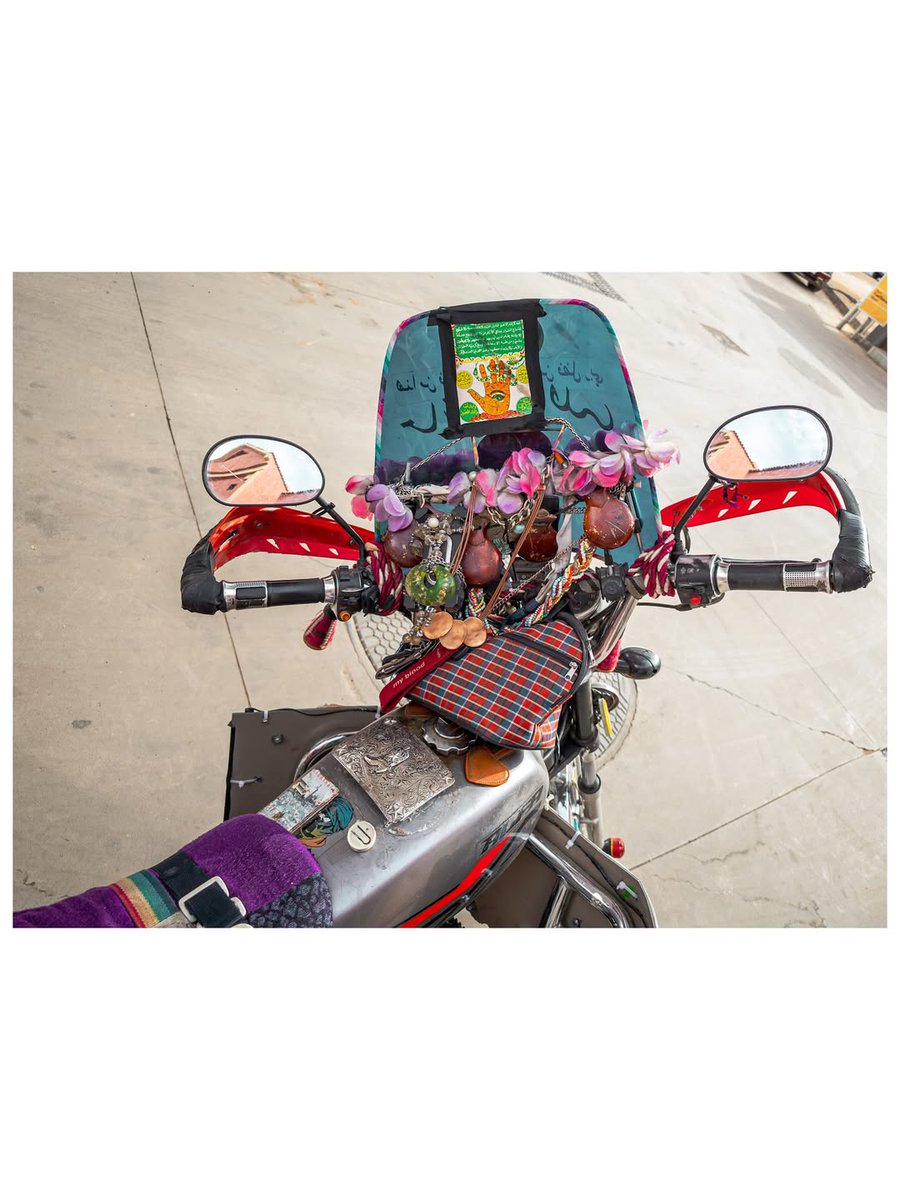 CherriDoshim's tweet photo. Homage to one of the coolest, most nonchalant riders I’ve met. His bike, style, and personality were so vibrant, I had to compliment him. He simply accepted the praise and let me shoot as if it were the most natural thing in the world. https://t.co/K1OOTEkh4Z