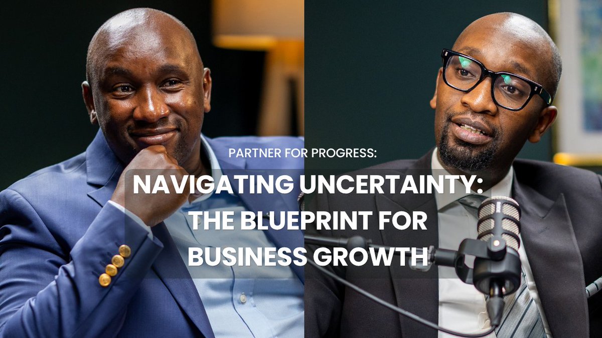 kcbgroup's tweet photo. What separates businesses that survive uncertainty from those that emerge stronger?

Peter Ngeno and @chegemaina sit down to unpack resilience, growth, risk and opportunity on The Lion’s Blueprint.

Watch here:- https://t.co/eEcvCM5SYU 

#TheLionsBlueprint #ForPeopleForBetter https://t.co/NYYLoHbSMB
