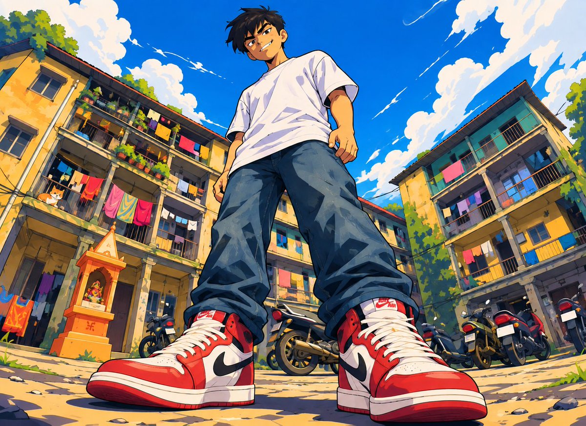 Hukum59's tweet photo. Some dreams you chase. Some you walk in.
Air Jordan 1 — same hustle, bigger steps. https://t.co/2DB65bKQxD