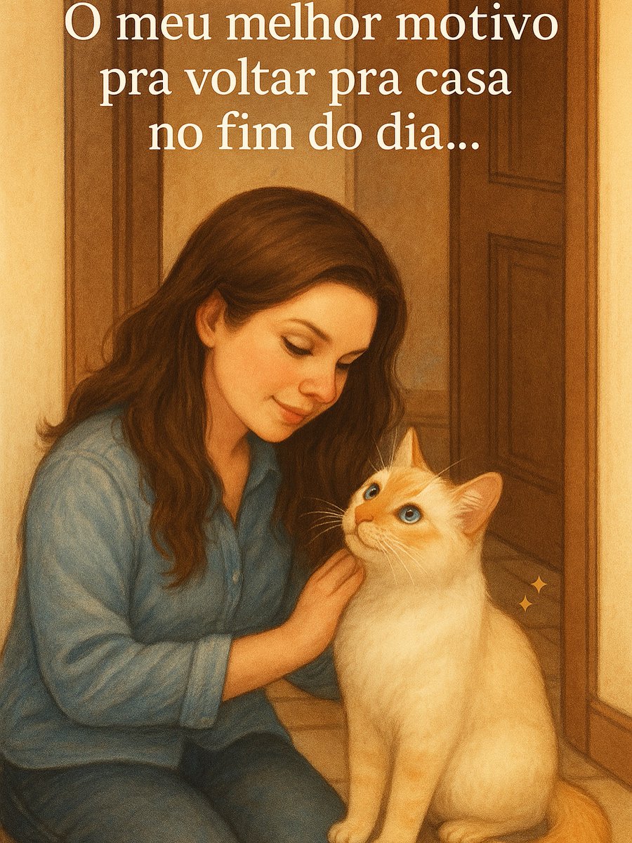 GustavoGuto00's tweet photo. No fim do dia, ele me espera sem pressa, sem julgamento, com o olhar mais puro do mundo. Amor de verdade é simples: está nos gestos, nos ronrons e no conforto de estar em casa. Quem também tem um motivo felino pra voltar correndo? https://t.co/bPXO5HSf0a