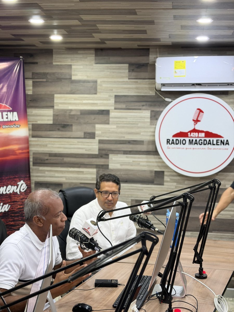 abrahamkatime's tweet photo. En ronda de medios radiales en Santa Marta compartimos nuestra postura sobre la organización del @pactooficial a nivel territorial y ratificamos que habrá consultas entre abril y mayo de 2027 para seleccionar los candidatos, entre ellos, el candidato a la alcaldía de Santa Marta, donde nos postularemos.