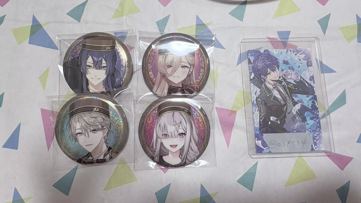 e34594's tweet photo. 【交換】

にじさんじ 缶バッジビスケット３

譲：1枚目画像
求：2枚目画像

郵送のみ
纏めての方優先

お気軽にお声掛けください https://t.co/ApArNVIa4m