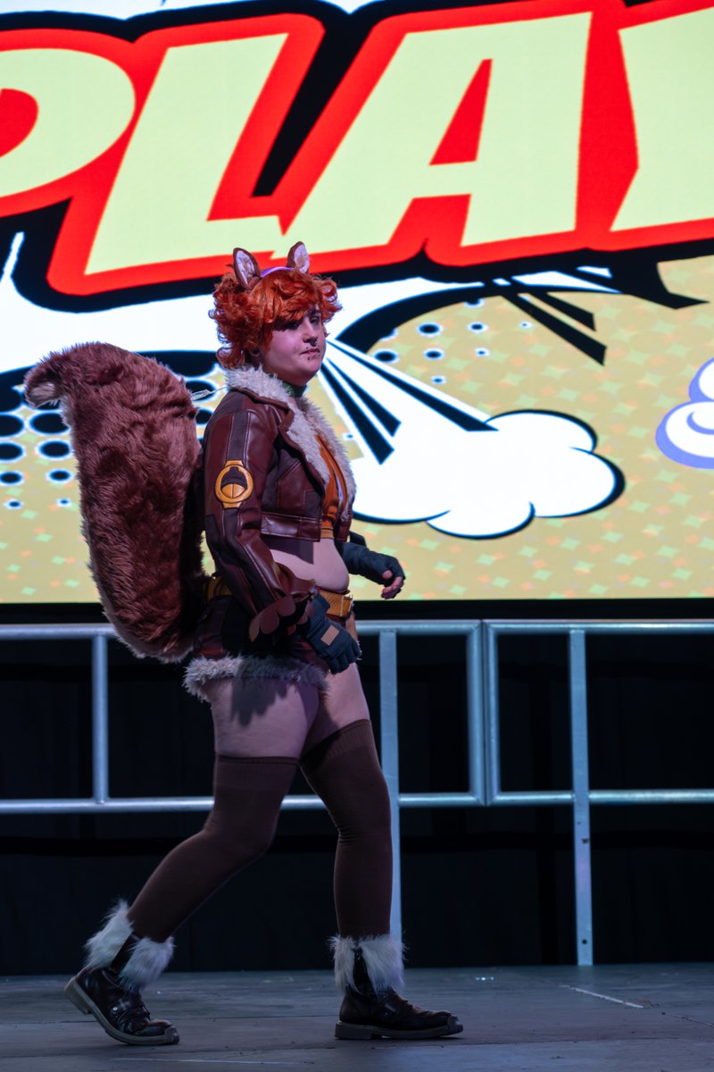 comconmanc's tweet photo. Here comes the best character in Marvel Rivals! 😉🐿️

📷 Phil Halliwell https://t.co/7ECmrmeqJs