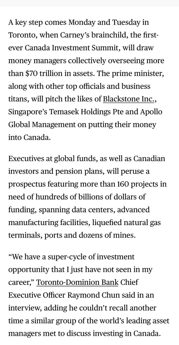 matthewstoller's tweet photo. Canadian PM Mark Carney sees the fight with Trump as his opportunity to do a shock doctrine for Canada, selling it off to private equity with moves that would otherwise be unpopular. https://t.co/Gft4S1OCtz