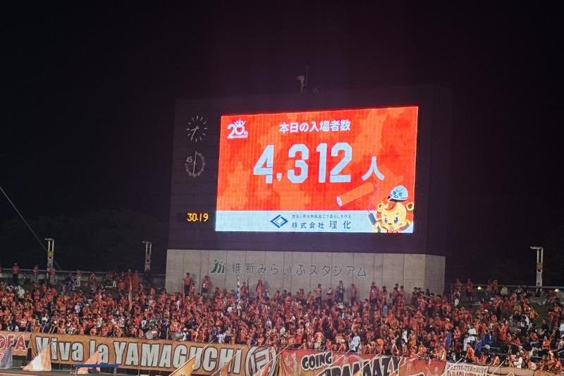 YamaguchiMazda's tweet photo. 2連勝で4位浮上！#レノファ山口、4,312人の後押しで群馬撃破【宇部店】
こんにちは、五嶋です。
9月12日（土）、#維新みらいふスタジアム で行われた明治安田J3リーグ第6節、ザスパ群馬戦...

[続きを見る]⇒ https://t.co/Gun4Y88nx9

#山口マツダ #MAZDA #山口 #マツダ https://t.co/sfiOiv5IGv
