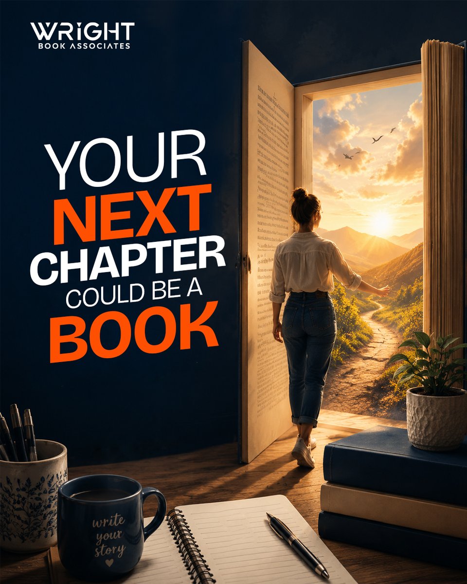 wright_book's tweet photo. Every story starts with a single page.
If you’ve been waiting for a sign to share your voice, this is it. Your next chapter could be a published book.
#booklover #BookRecommendations #writerslife #ReadingTheWord https://t.co/Ii5GTz3YGo