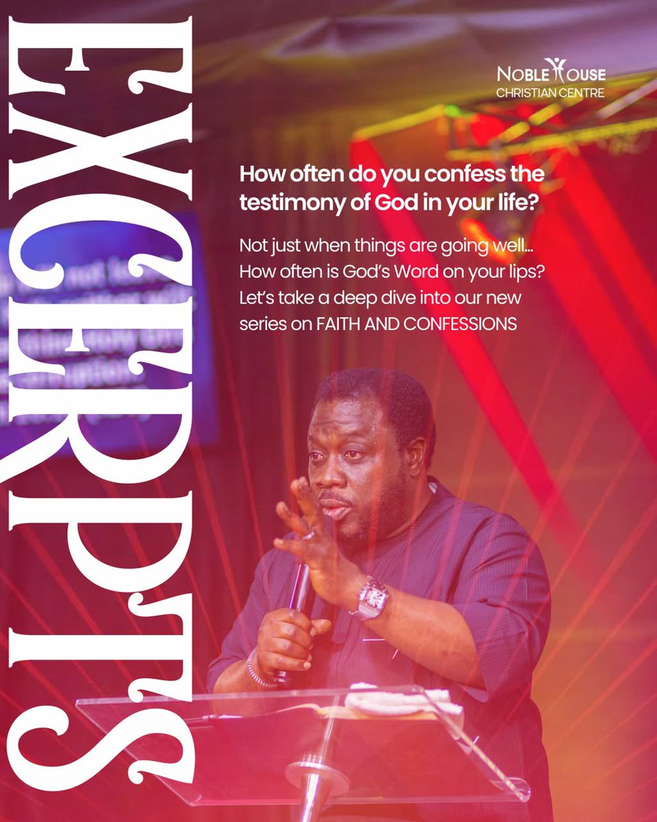 Noblehousecc's tweet photo. What’s on your lips when the storm comes?

In our new series, “FAITH AND CONFESSIONS,” Dad takes us deeper into the fundamentals of our faith and the power of our words.

What are you choosing to confess this week?

#Faith #SundaySermon #Noblehousecc https://t.co/vjX1k9ygEE