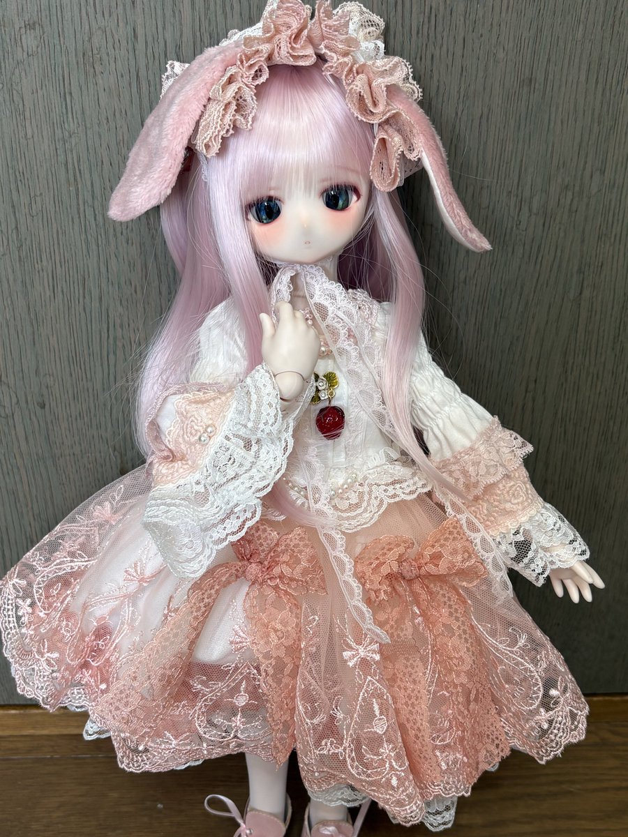 mira_dool's tweet photo. 特注服ドレスはHOWAFUWA様(@xhowafuwax)のです♪

お披露目するのが遅れました〜💦
Rosémiaの白とピンクの組み合わせが見たくて💕
そして大好きなサクランボの装いもお願いしてとても可愛くて素敵なドレスが届いてくれました(ノ∀＼*)

Rosémiaにも似合ってくれてとても可愛いくなりました(ノ∀＼*) https://t.co/hR2YgfEHM5