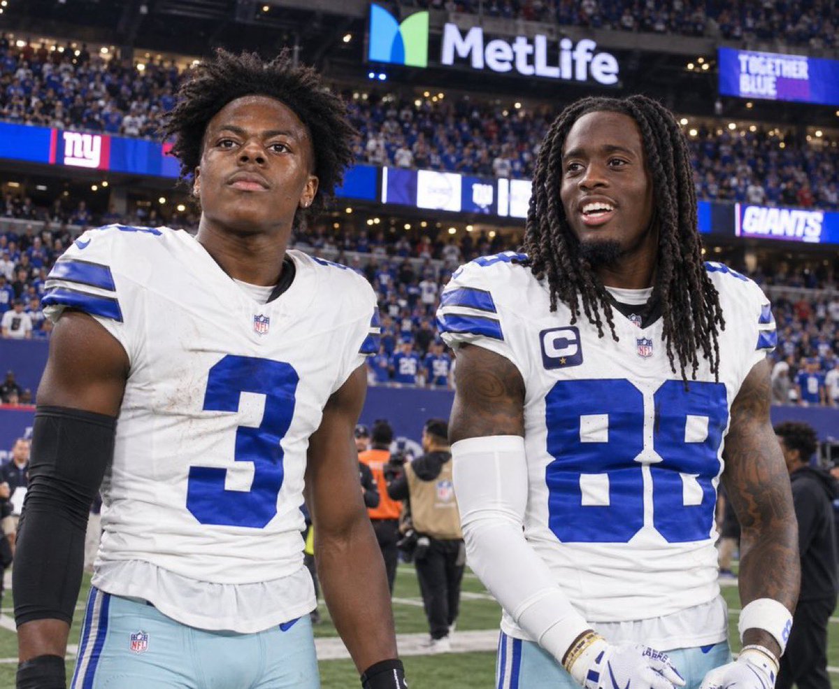 AB84's tweet photo. George Pickens and CeeDee Lamb when the Cowboys need them most #CTESPN https://t.co/97QndETeQj