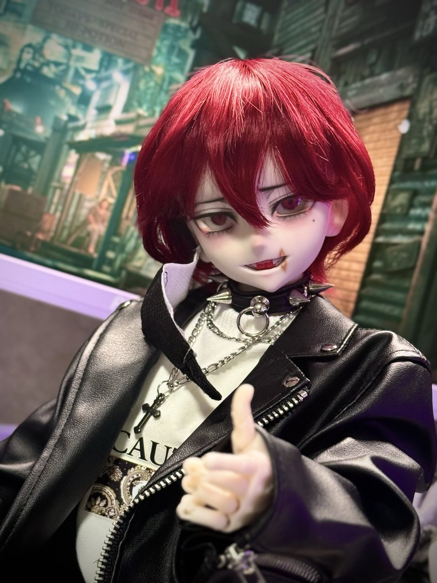 hanamizuki_6666's tweet photo. 【告知】
ddhカスタム『六番街』シリーズ
近未来のスラムに住む住人たちを制作しています。
ネオンと狂騒、混沌が日常の街で生きる彼等をぜひ見ていって下さい。
気になる方いましたらフォロー・いいねいただけると嬉しいです。
#カスタムヘッドお家探し
#ドールオーナーさんと繋がりたい
#ddh https://t.co/rw9CViCbv4