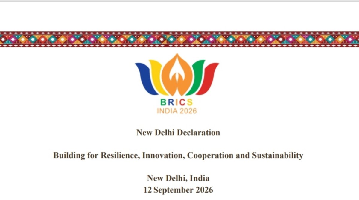 LibiaFernando14's tweet photo. La XVIII Cumbre #BRICS2026 adoptó declaración que expresa la profunda preocupación del Grupo por la situación en Cuba, debido al recrudecimiento de las medidas del bloqueo de EEUU, sus efectos adversos sobre la economía cubana y su pueblo. #Mayabeque https://t.co/rZrRMjARpX
