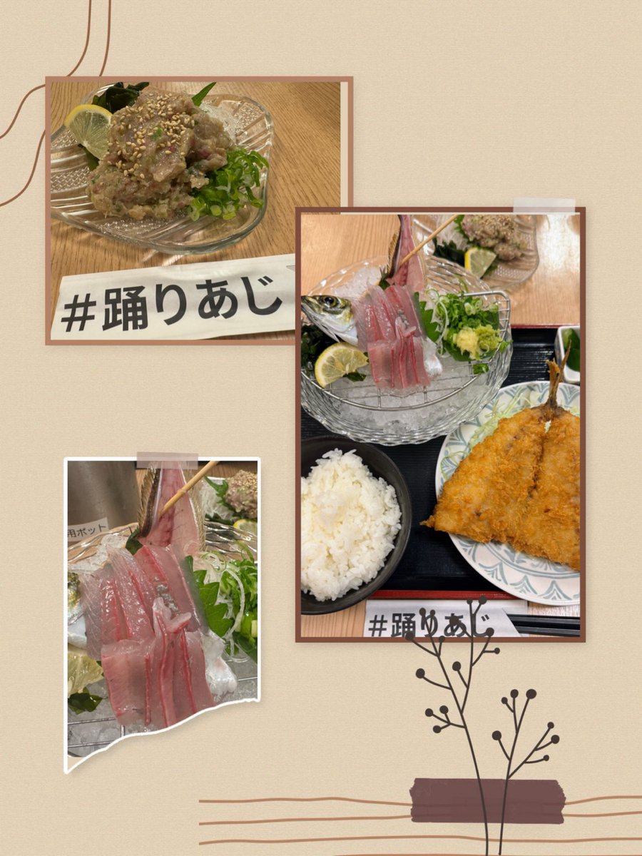 spbv4649's tweet photo. 🍚海に行ったらやっぱり海鮮🦑🐟だよねぇ🥳
イカ尽くし定食と牡蠣🦪フライ(o^^o)
カマス、アジ、イカ、エビ🦐フライ😋
漁港でアジの活造り、なめろう、新鮮アジフライ🥰
そりゃあ元気出ちゃうよねぇ🤭
〆に蒙古タンメン🍜
いやぁ海🌊も食🦑🐟もラーメン🍜も大満足🫣
堤防で海亀🐢なんてロマンだよねぇ https://t.co/sx6TKJmQBT