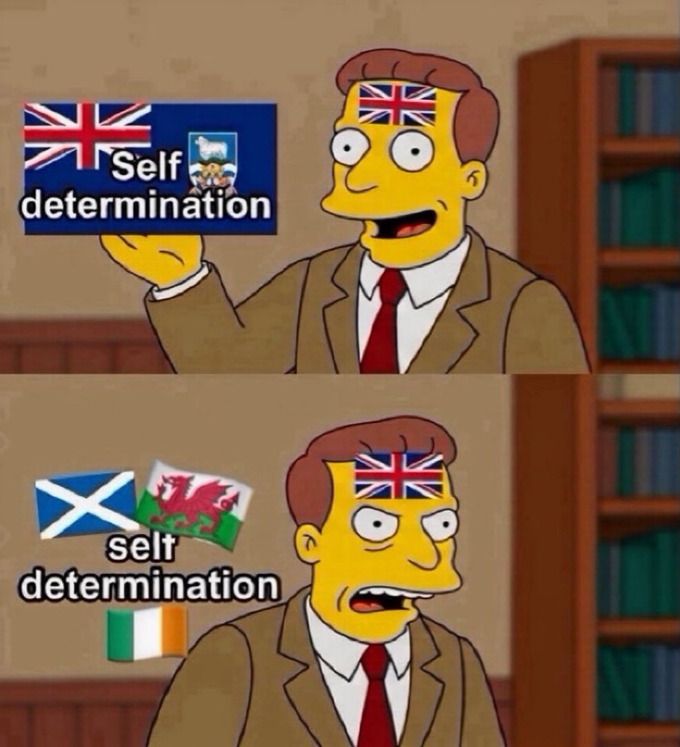 pablo_marcolini's tweet photo. @therealbuni @SobrinoG_333 Hay que pegarle a cada inglés este meme así revientan.
Que tengan su plato frío de auto determinación bien servido 😈 https://t.co/ZB5O6aeXFI