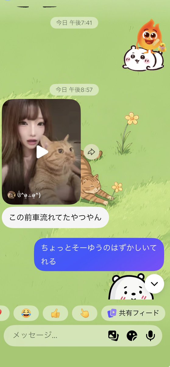 pomu_u222's tweet photo. ハチワレ歌ってたから撮ったのばれてはずかしいはちわれだいすき、はふ https://t.co/tEGqsE7XFC