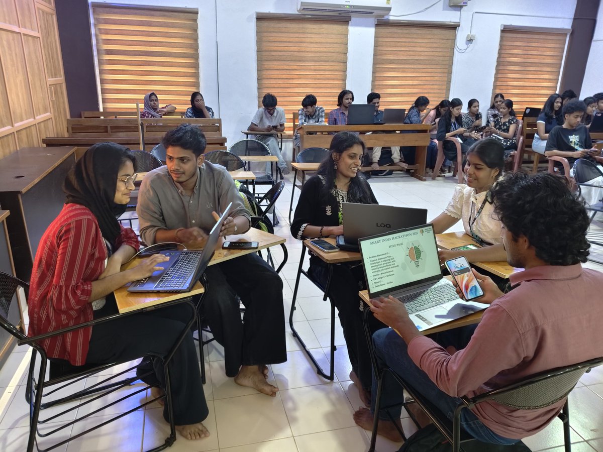MulearnGecPkd's tweet photo. #SIH2026 at GEC Palakkad 🚀

Thank you to all participants, mentors, judges, coordinators, and volunteers for an amazing day of innovation, teamwork, and learning. 💡🤝

Until the next hackathon!
#SIH2026 #SmartIndiaHackathon #Ministryofeducation #InnovationCell https://t.co/g2NCaoWv8p