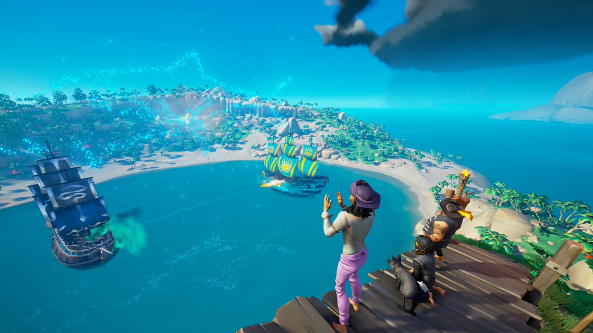 AFuhlhage's tweet photo. Battle of the finest sails!

Theme: Sightseeing.

#SotShots #seaofthieves @SeaOfThieves https://t.co/8csFdowuSF