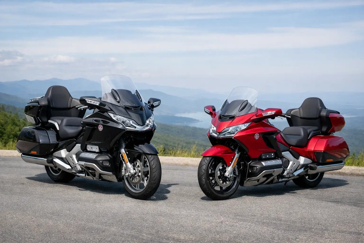 SharriBonnw3's tweet photo. Which Honda Goldwing is biggest? Beyond specs, it’s about touring comfort, luggage capacity, fitment, and maintenance. Compare the GL1800 with other Goldwing models to find the right match for your riding style and parts needs. https://t.co/cSv6Q09axu