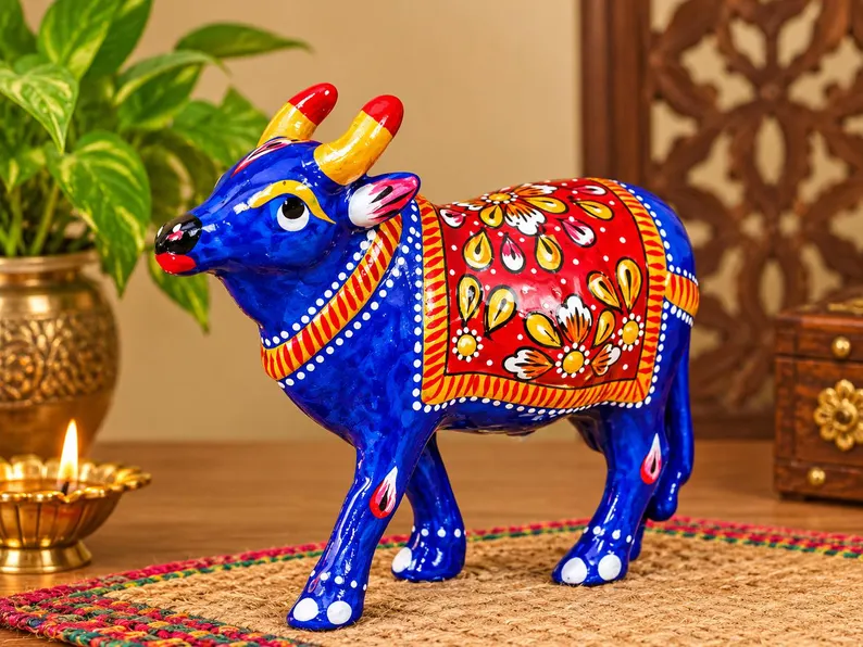 KoushalyaCrafts's tweet photo. Hand Painted Blue Bull Figurine, Indian Folk Art Home Decor, Decorative Nandi Statue
https://t.co/9TQoXIXFLA
#HandmadeGifts #HandmadeDecor #HomeDecor #Handcrafted #IndianHandicrafts #IndianHandmade #HandmadeHomeDecor #UniqueGifts #GiftIdeas #EtsyFinds https://t.co/HHx4C9TUlr