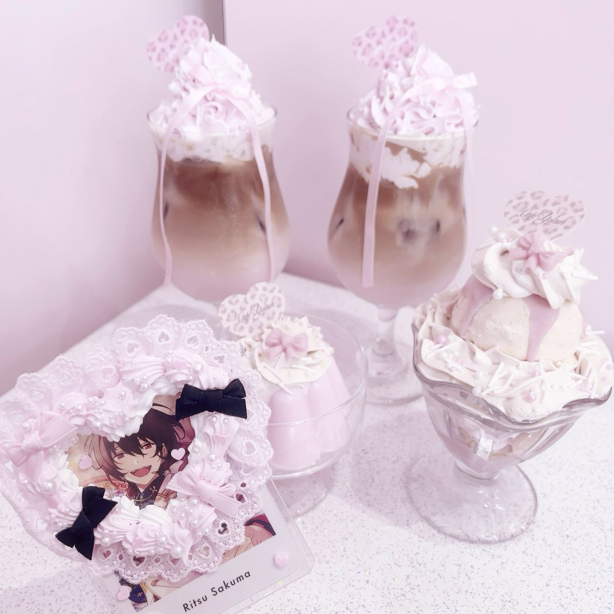 prettysweechu's tweet photo. cafe yolum♡秋メニューかわいかった🎀 https://t.co/DwpD6UvSJQ