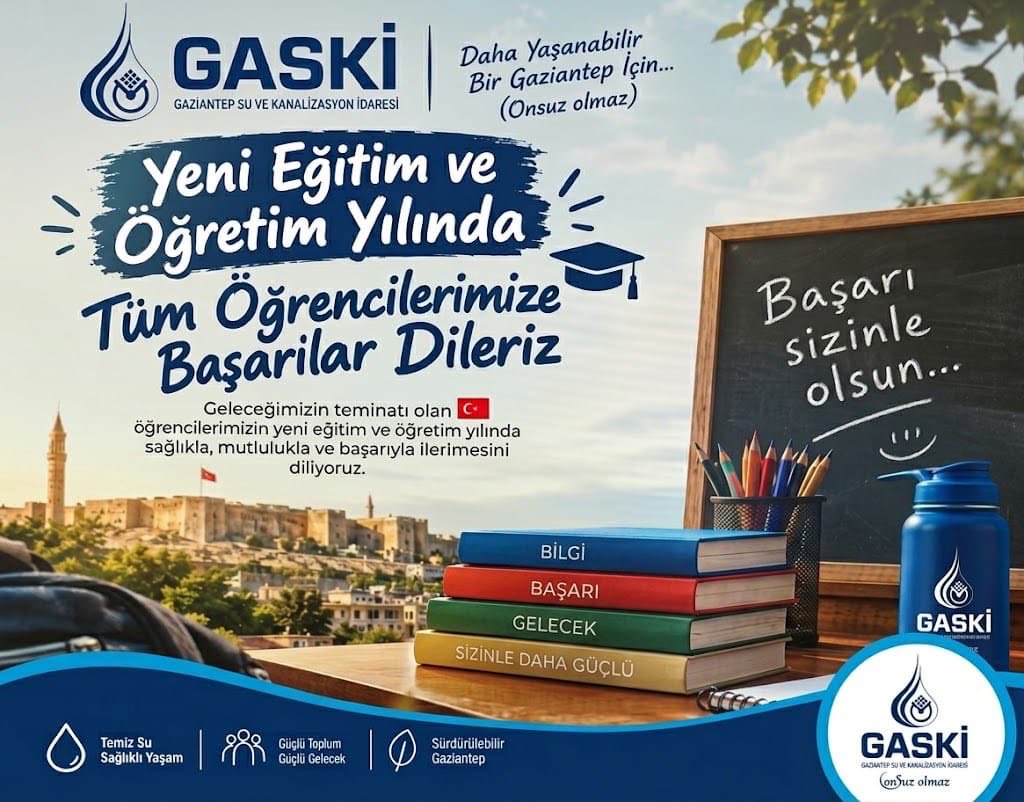 GaskiKurumsal's tweet photo. Yeni Eğitim ve Öğretim Yılında Tüm Öğrencilerimize Başarılar Dileriz 📚

Geleceğimizin teminatı olan öğrencilerimize sağlık, mutluluk ve başarılarla dolu bir eğitim yılı diliyoruz.

Başarı sizinle olsun… ✨ https://t.co/qcqDpEBFBc