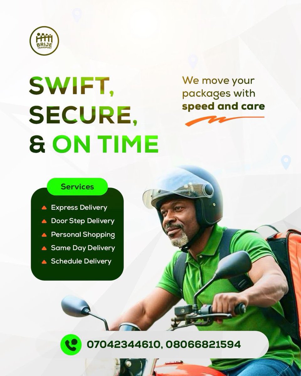 AndikanDaniel's tweet photo. Hey everyone… 
I run a fast and reliable dispatch delivery service in Port Harcourt https://t.co/vZ6UYg5n5q