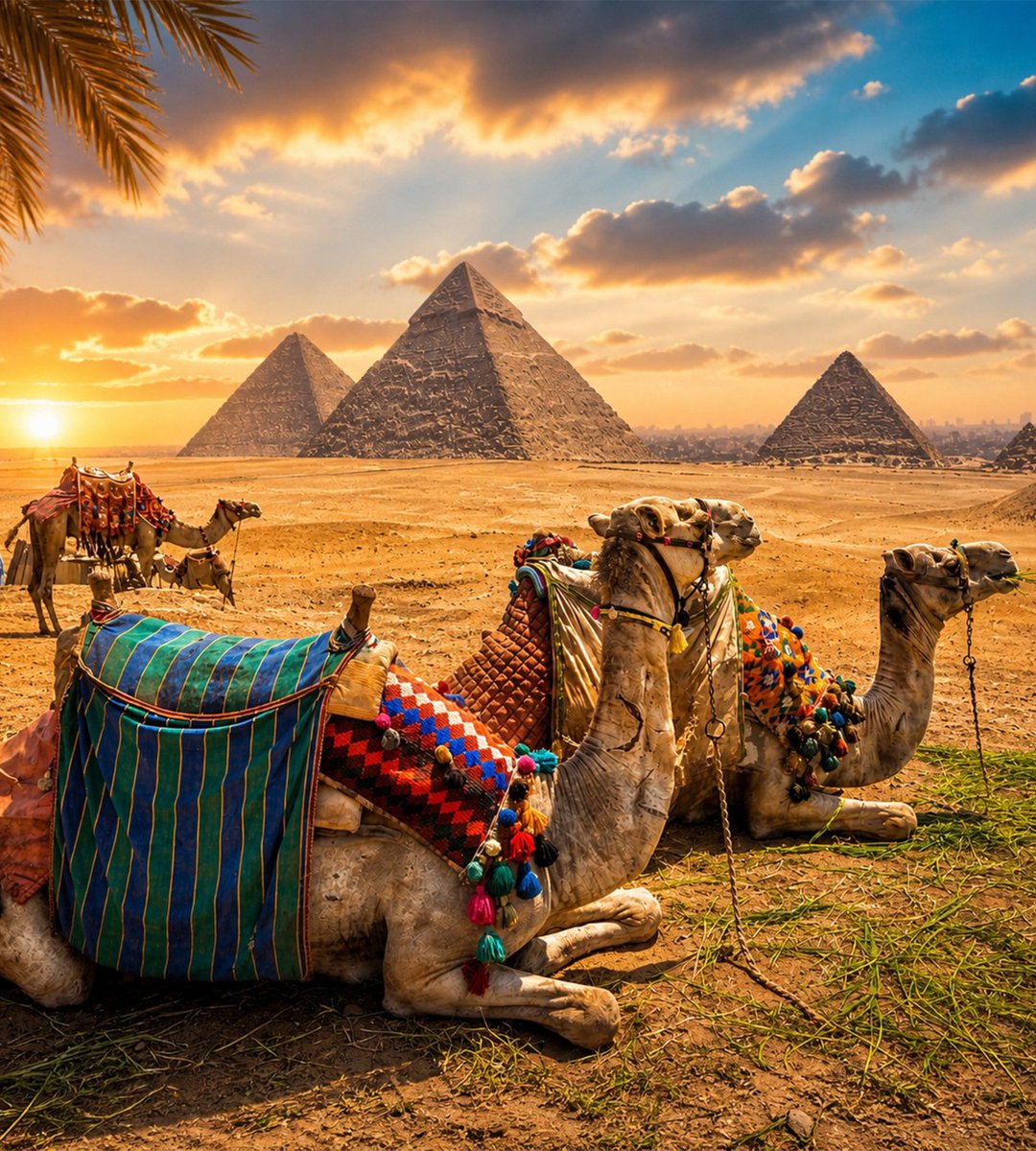 RozellaEnriguez's tweet photo. LAST 04 SEATS
Step into the timeless wonders of Ancient Egypt on an unforgettable journey through iconic monuments, ancient civilizations, rich culture, and breathtaking experiences! 🇪🇬✨
From the legendary Pyramids of Giza to a relaxing Nile https://t.co/dDPetbVZdL
