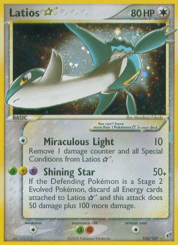 thelou7789's tweet photo. Crystal and Gold Star chase cards still rule the PSA 10 market 🔥
𝗙𝗲𝗮𝘁𝘂𝗿𝗲𝗱 𝗣𝗦𝗔 𝟭𝟬 𝗰𝗵𝗮𝘀𝗲 𝗰𝗮𝗿𝗱𝘀:
✦ Crystal Ho Oh (Skyridge, secret rare Crystal holo, card 149): PSA 10 value about $31,700. Released May 12, 2003.
✦ Latios Gold Star (EX Deoxys, Gold Star, card 106): PSA 10 value about $32,800. Released February 14, 2005.
𝗠𝗼𝗿𝗲 𝗵𝗶𝗴𝗵 𝘃𝗮𝗹𝘂𝗲 𝗣𝗦𝗔 𝟭𝟬 𝗰𝗮𝗿𝗱𝘀:
✦ Pikachu Gold Star (EX Holon Phantoms, card 104): PSA 10 value about $109,800.
✦ Crystal Lugia (Aquapolis, card 149): PSA 10 value about $92,400.
✦ Mew Gold Star (EX Dragon Frontiers, card 101): PSA 10 value about $86,600.
✦ Mewtwo Gold Star (EX Holon Phantoms, card 103): PSA 10 value about $78,100.
✦ Charizard EX (XY Flashfire, Full Art secret, card 100): PSA 10 value about $8,600.
✦ Charizard GX (Burning Shadows, rainbow secret, card 150): PSA 10 value about $7,250.
✦ Shining Magikarp (Neo Revelation, card 66): PSA 10 value about $6,300.
✦ Lugia V (Silver Tempest, alt art, card 186): PSA 10 value about $1,290.
#pokemon
#pokemonTCG
#poketruth