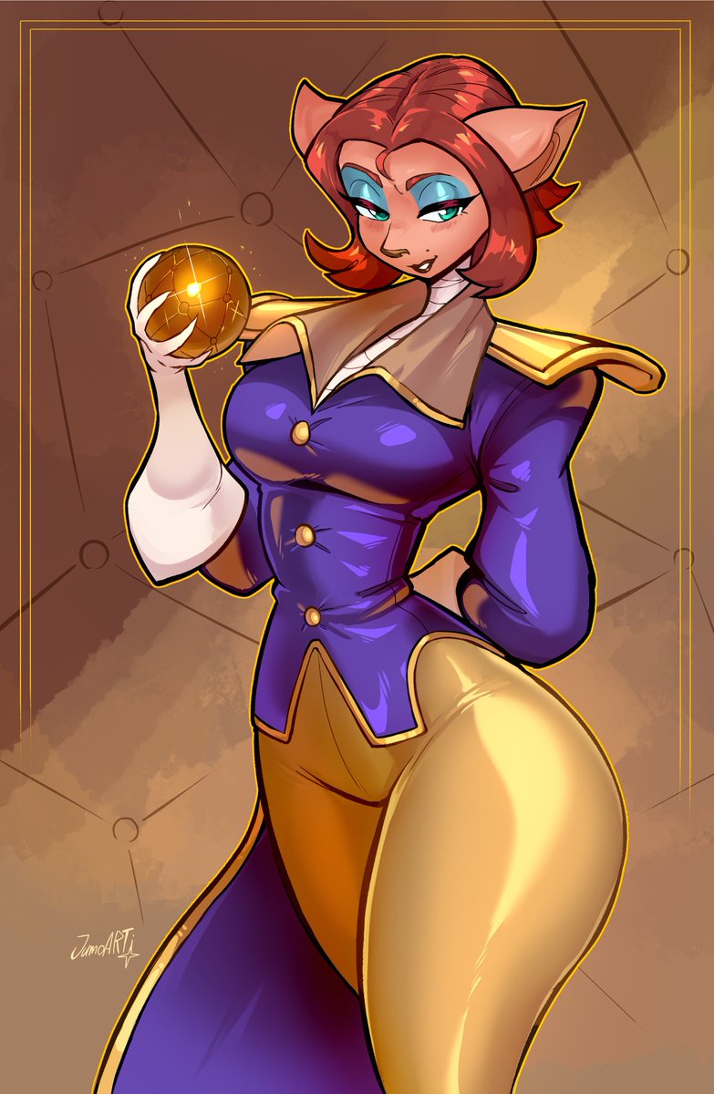 Jamo_ART's tweet photo. Captain Amelia - Poll winner from July https://t.co/Qbrbr6WTRO