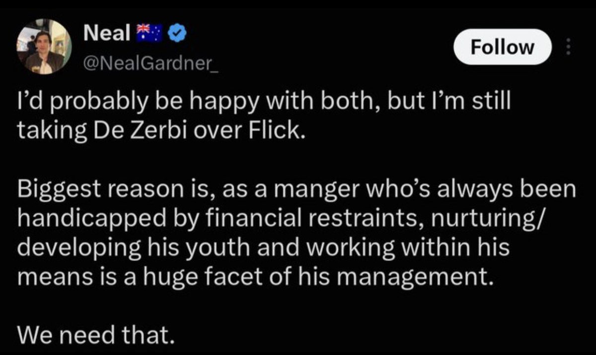 gryFCB23's tweet photo. @NealGardner_ “We need that” https://t.co/EjWzy9y2tC