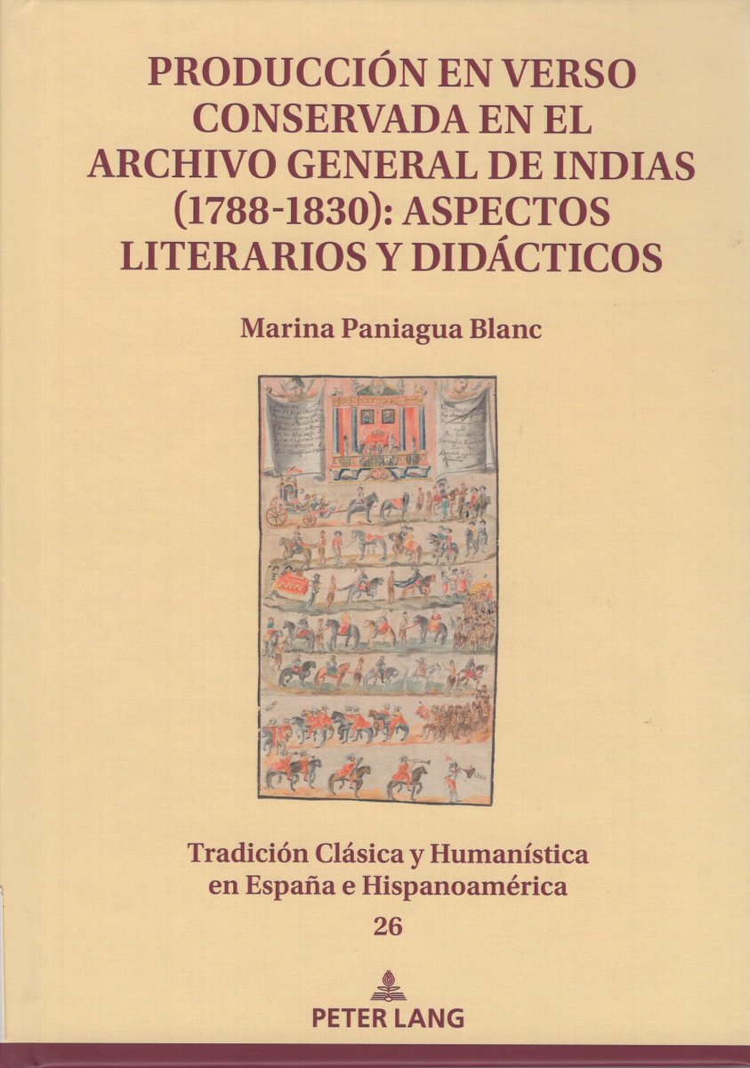 ArchivosEst's tweet photo. 🇪🇸 #SinergiaALA #ALALectura vía @ArchivosEst #BibAGI recomienda📚 Producción en verso conservada en el Archivo General de Indias (1788-1830) : aspectos literarios y didácticos / Marina Paniagua Blanc

👉#CCBAE
#REBAE @ALAArchivos
 https://t.co/SrnkK78lW3 https://t.co/ELmhI9wOSj