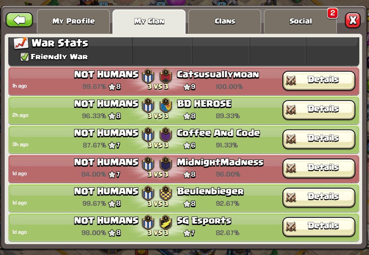 Outlander_24's tweet photo. September Monthly Qualifier Stage
🌟🌟🌟(2/4)
🌟🌟(2/4)

We Are End Up With Lower Bracket Finals.🫡

See You Next Year🙌❤❤️

#NotHuman #Clashofclans #THC #TH12 https://t.co/6Cd08swbEO