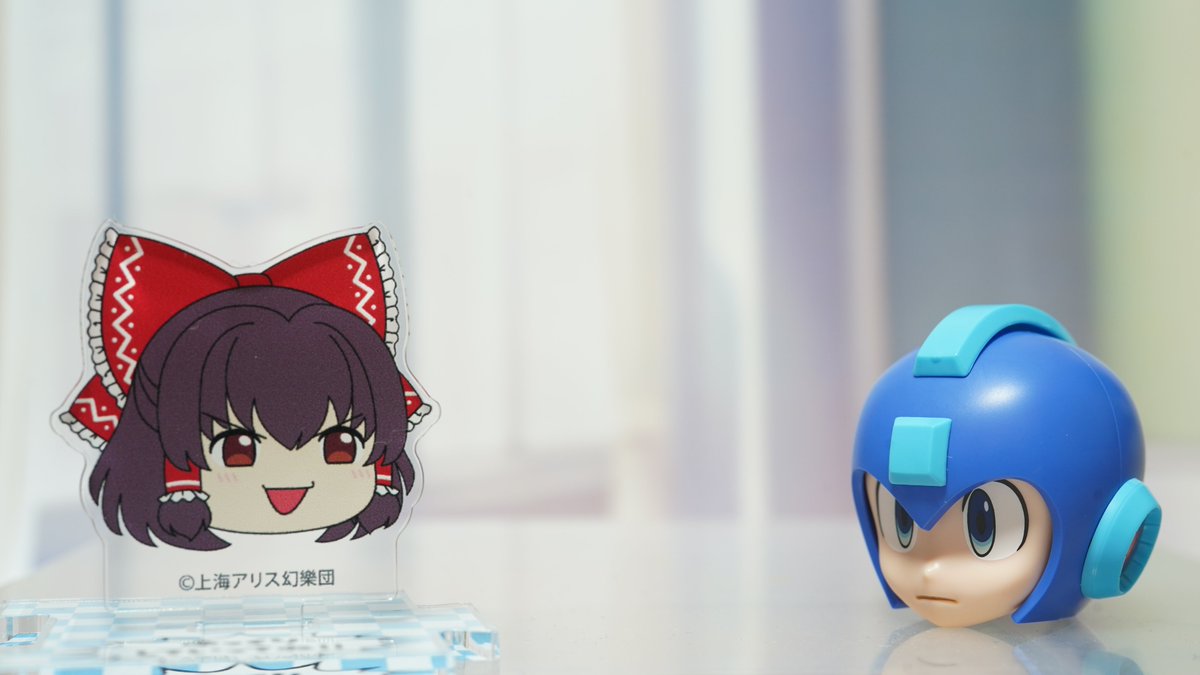 nagisanpan's tweet photo. 「ゆっくり霊夢です」　「1upだぜ」 https://t.co/F5SlvEtnBe