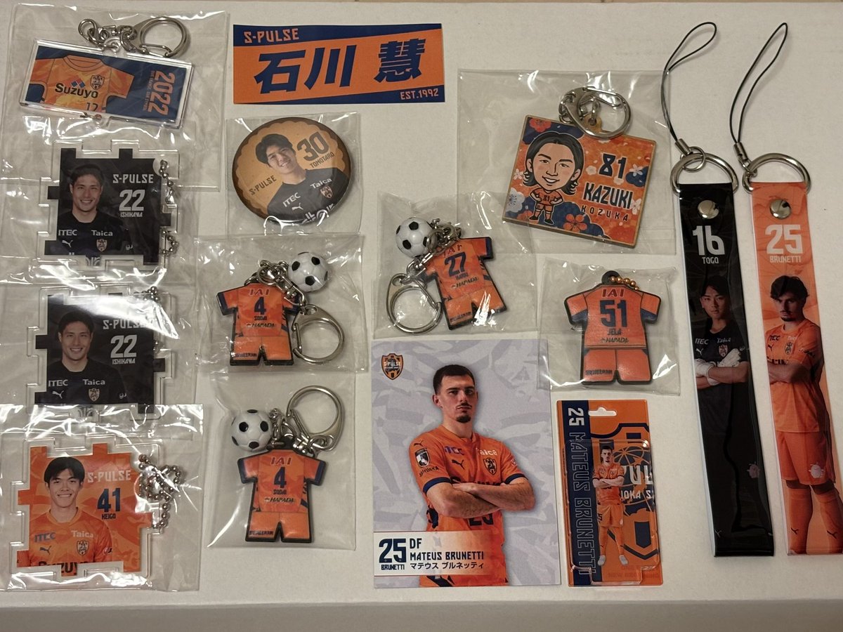 luv_hoon_'s tweet photo. 清水エスパルス 交換 ガチャ ボンフィン

譲 写真
求 20または買取

異種可能⭕️
お気軽にお声かけください！
 #清水ガチャ交換
 #清水がちゃ交換 https://t.co/n3DxsJO2Qk
