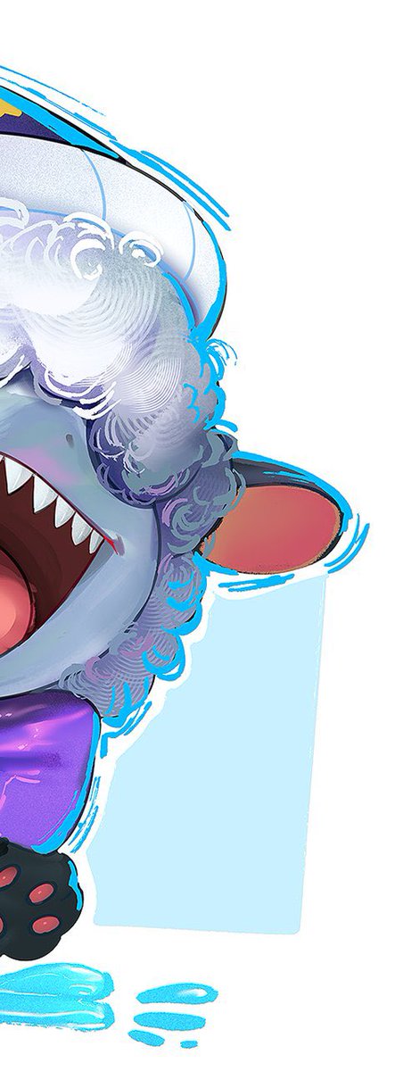fwoofii's tweet photo. Pajama party Jeff 🦈🐑

#MarvelRivals #marvelrivalsfanart #fanart #jeffthelandshark https://t.co/ESsjBH7agG