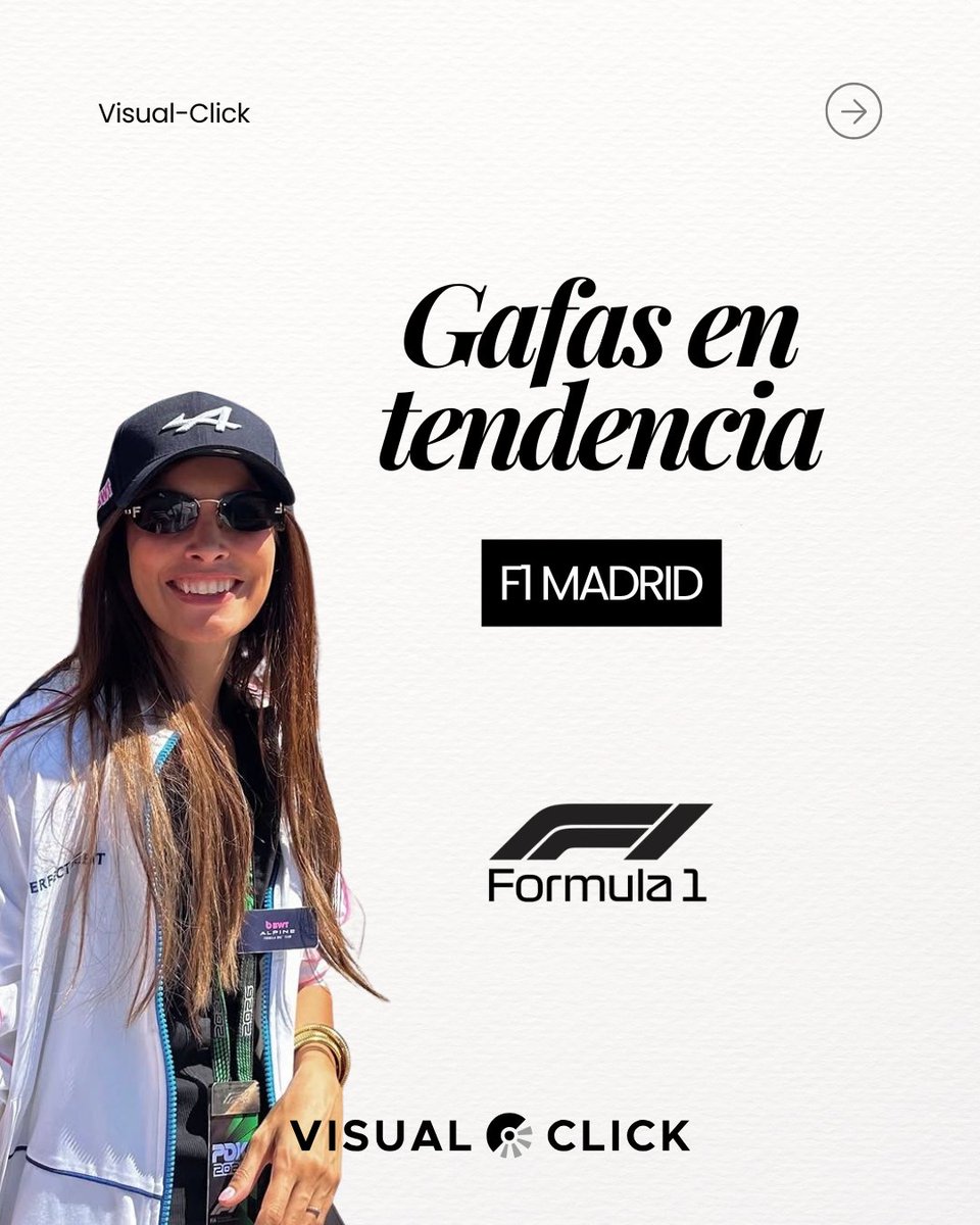 visualclick's tweet photo. F1 MADRID: Trending Eyewear.
Estas son algunas de las gafas que se llevaron todas las miradas en el paddock de la F1 en Madrid.
Descubre estas y muchas más en https://t.co/iNzHYHzUTj 

#visualclick #tuopticaonline #f1 #f1eyewear #paddock https://t.co/lOTQGAyrNe