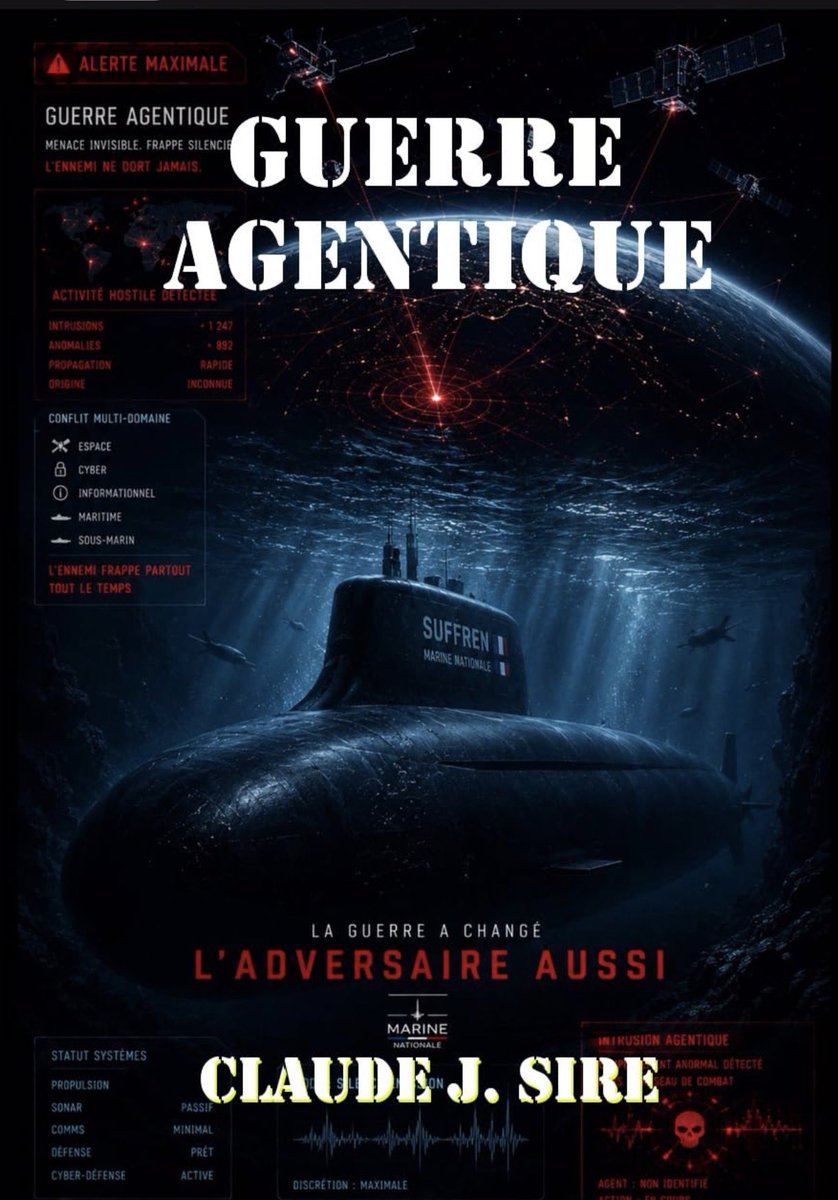 ClaudeJeanSire's tweet photo. Les déclarations d’#Anthropic et #OpenAI sur les agents fous vont dans le sens de ce que je décrivais cet été dans « Guerre agentique ». Une fois encore ma fiction précède la réalité 

https://t.co/LmX3e9mijf
https://t.co/2Ht9OOA4zr https://t.co/4Ig1imwqOR