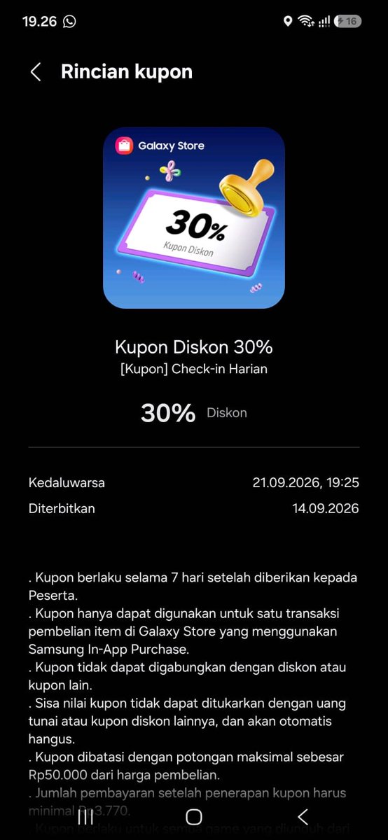 alberizh's tweet photo. wts/want to sell voucher samsung potongan 30%

genshin only!
- welkin 68k
- gnostic hymn 130k
- gnostic chorus 300k

payment bisa qris 🫶 testi: https://t.co/cRxf9hyhDI

t. voc samsung disc diskon welkin
#bealanja https://t.co/P6nDfo7wji