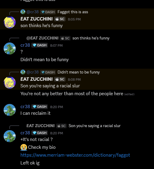 cr38tion_'s tweet photo. FORSAKEN FANS ARE DUMBASSES https://t.co/3TcoDLyfHx