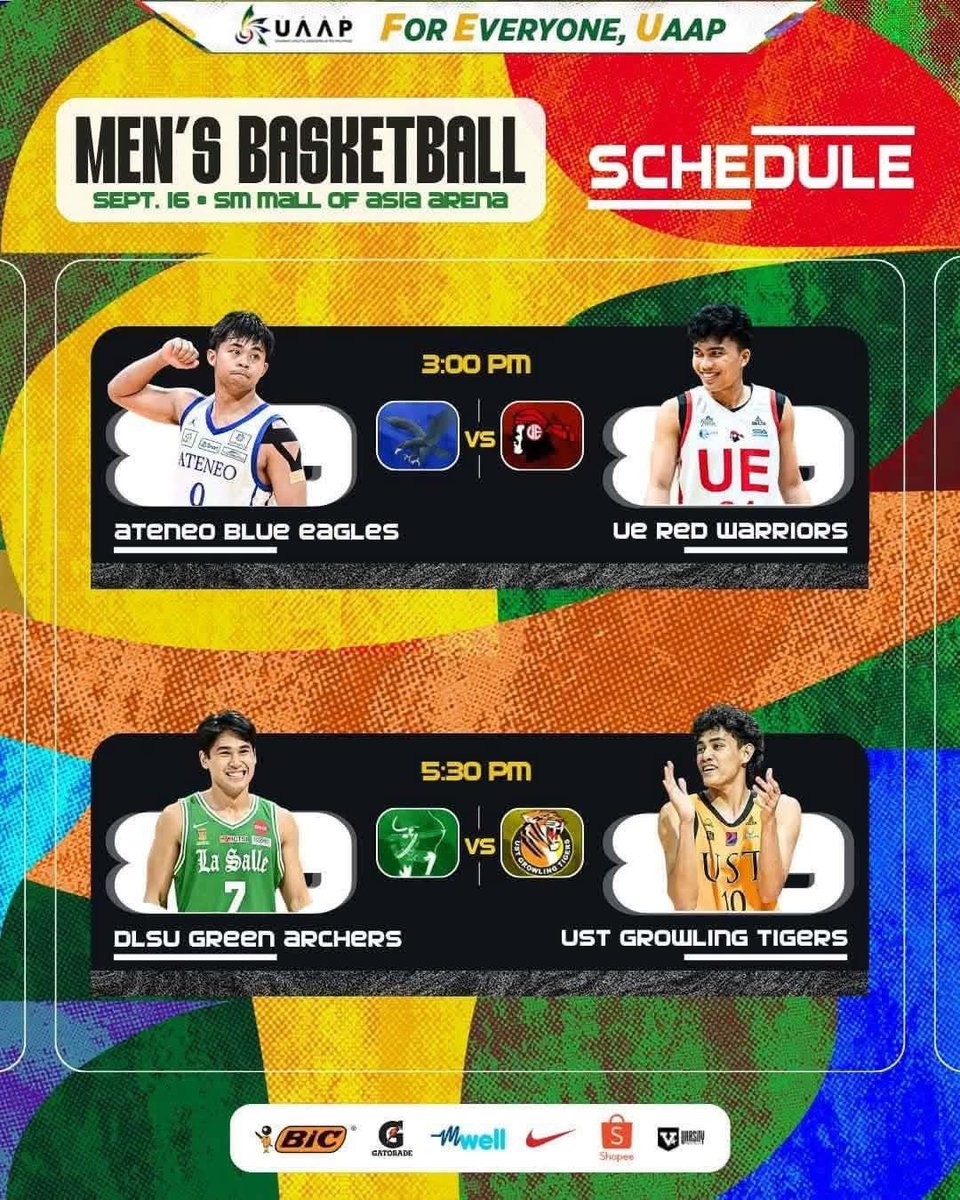UAAPTICKETS25's tweet photo. DLSU VS UST

🎟️Patron
🎟️Lowerbox

‼️Sept 16,2026 
‼️Adjacent tickets https://t.co/YZCKwPmhky