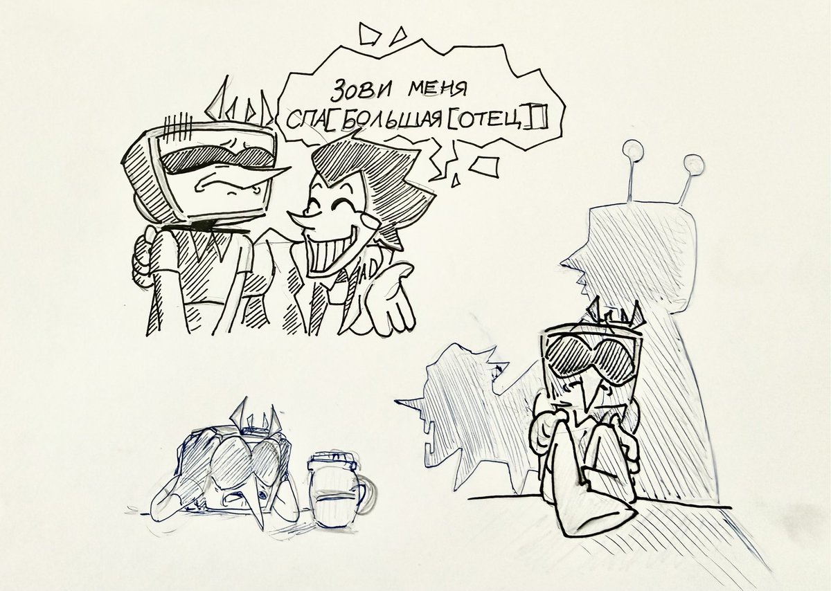 Limmer_DL's tweet photo. I also realized that Casey and Kris might share some trauma lol
(doodles~~~
Spamton: “CALL ME SPA[BIG[DAD]]”
#Art #Deltarune #Tenna #Spamton #SpamTenna #Casey https://t.co/PV9oYdcsEm
