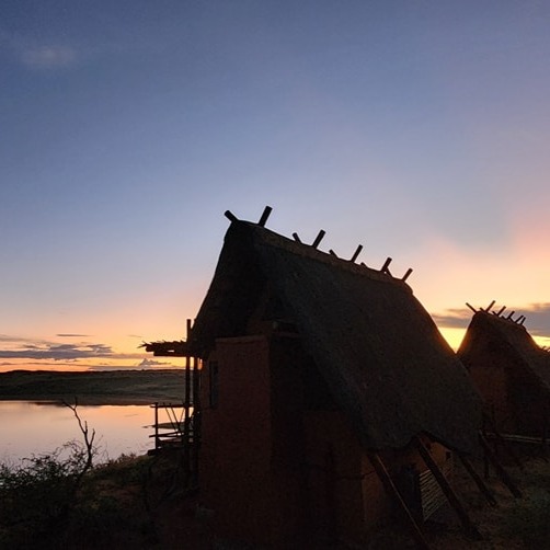 MargBeedletqv's tweet photo. Kgalagadi remains a standout from last year’s travels. At! Xaus Lodge, quiet desert beauty, community heritage, Fair Trade impact and unforgettable dark skies make every sunset feel magical. Red dunes or star-filled skies? https://t.co/8vios3pNXr