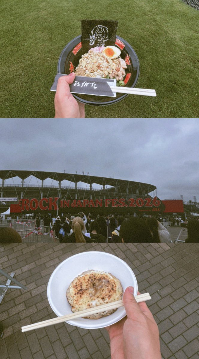 f_gogo98's tweet photo. ROCK IN JAPAN FESTIVAL 2026

念願のロッキン2日間いけた✨
バニラズとフォーリミとマカえんの余韻が全然抜けない幸せ！！！
また来年もいきたい！！！！！ https://t.co/D0pRTXdtIa