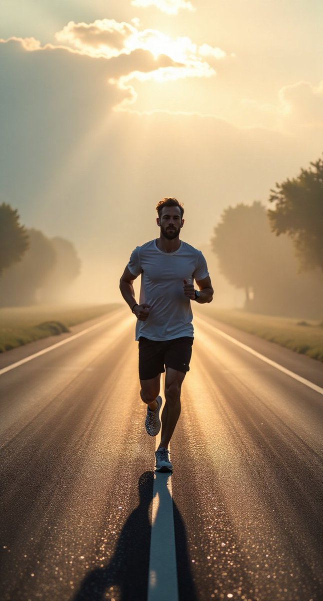 NiklasPlacke's tweet photo. [Today I quit my comfort zone, took on a 10km trail run I’ve never tried before—sweaty, shaky, but crossed the finish line! Growth only happens outside what’s easy ]， https://t.co/hI99TVvmxf