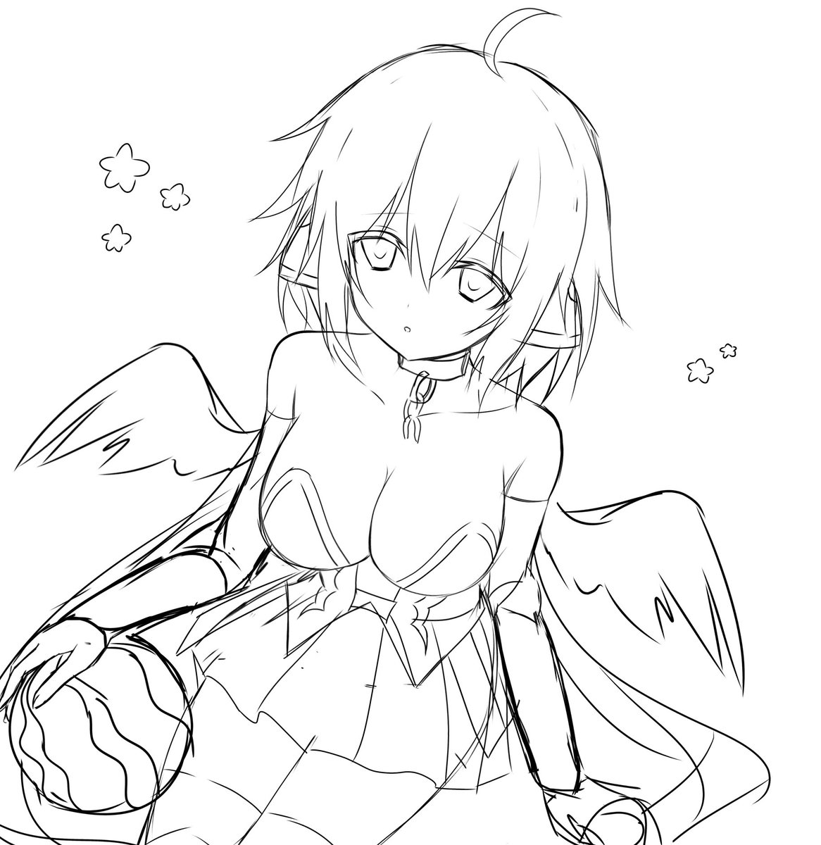vusorr's tweet photo. WIP sketch 
#ibispaintx https://t.co/s7suQWBzHs