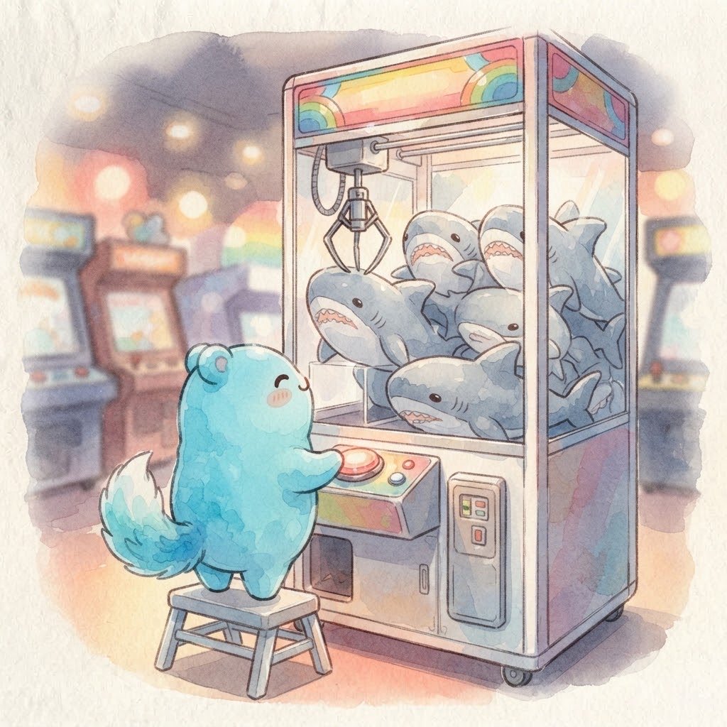 motakoplan's tweet photo. 最近ゲーセンでゲットした大きなサメのぬいぐるみを抱き枕にするのが最近の癒し。

自律神経が自律してないみたいでちょっとしんどいけど、また明日から頑張ろう。 https://t.co/AiIViY0gs0