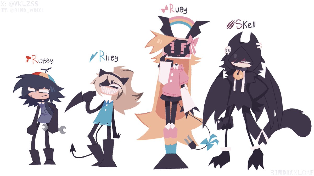 yklzss's tweet photo. Colored FPE 3/6
 Hey everyone!! I’ve been feeling a little sick, so I just barely managed to finish painting these four 🥹
#Katieverse
#Fpe https://t.co/7kN6JLTaTf