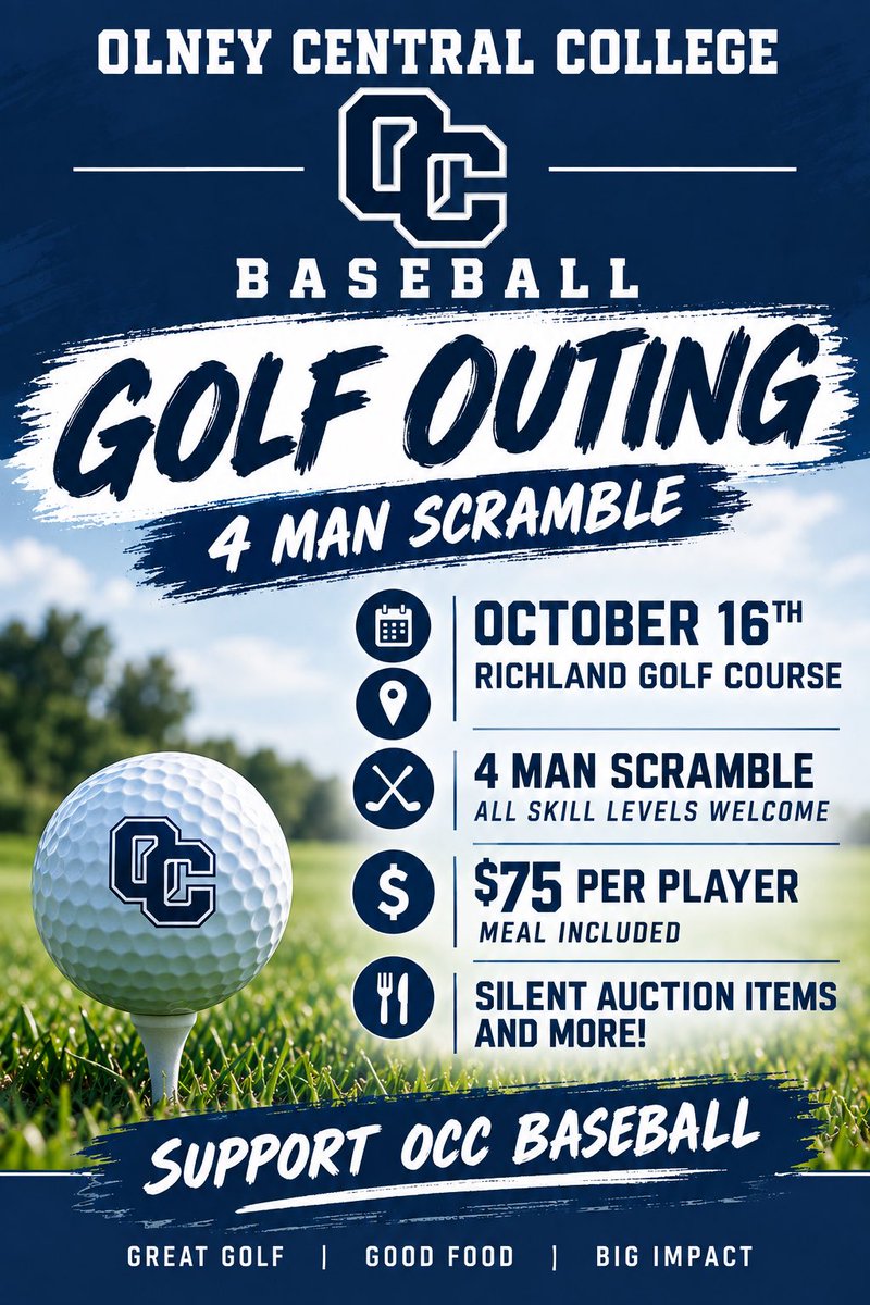 OCCBSB's tweet photo. Excited to announce our annual golf outing!

Come join us on October 16th for 18 holes, a meal, and more!

Sign-up here - https://t.co/zM8sCY57GS https://t.co/Su4nN7h1uJ
